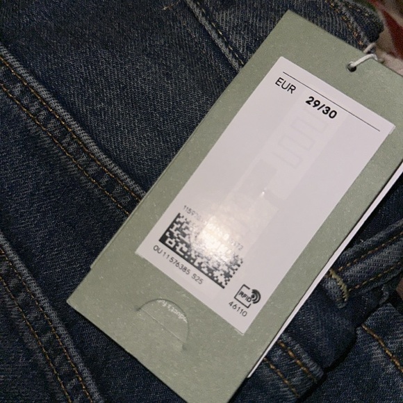 New H&M men Bootcut Loose Jeans 29x30 - Picture 7 of 8